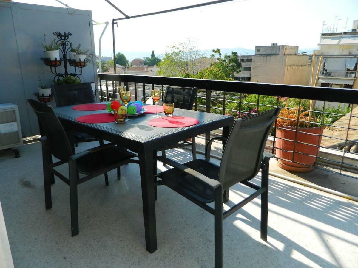 So Athens - Charming 1Bd Flat, Large Terrace, Acropolis View Apartamento Exterior foto